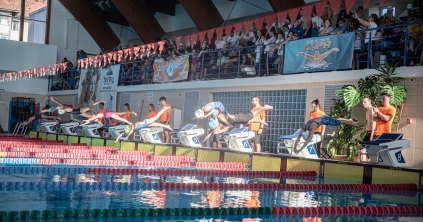 A Csíkszereda Kupáért úsztak